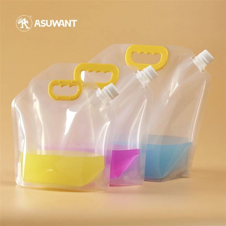 500 g Clear Spout Pouch Stand Up met handgreepdop