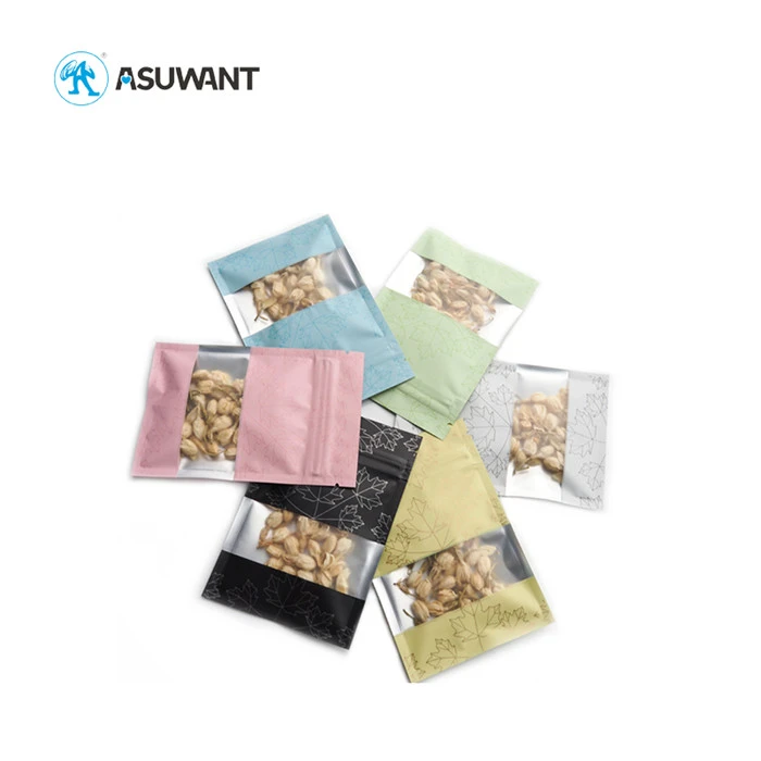 Food Flexible Verpackung Packaging For Food , Stand Up Zipper Pouch For Rice Packaging