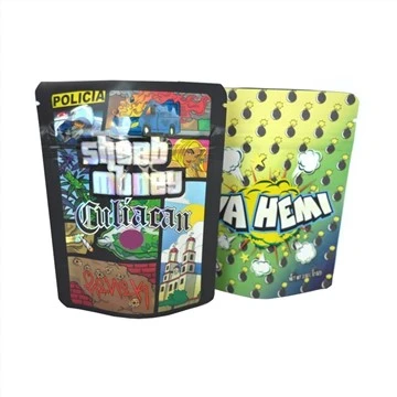 3.5 Dispensary Bags Exotic Packs Hersluitbare draagbare geurbestendige ritszakken Bulk Mylar Packaging