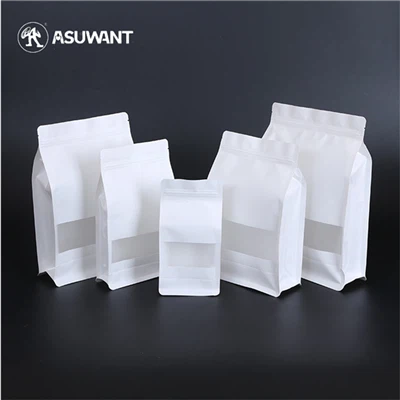 Hot Sale Kraft papieren zak met raam