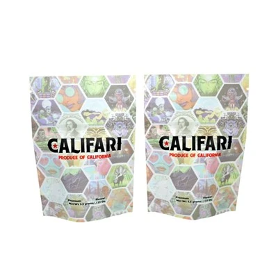 Eco warmte afdichtbaar geurbestendig lekbestendige matte ritsz -ritssluiting Mylar plastic verpakkingszak